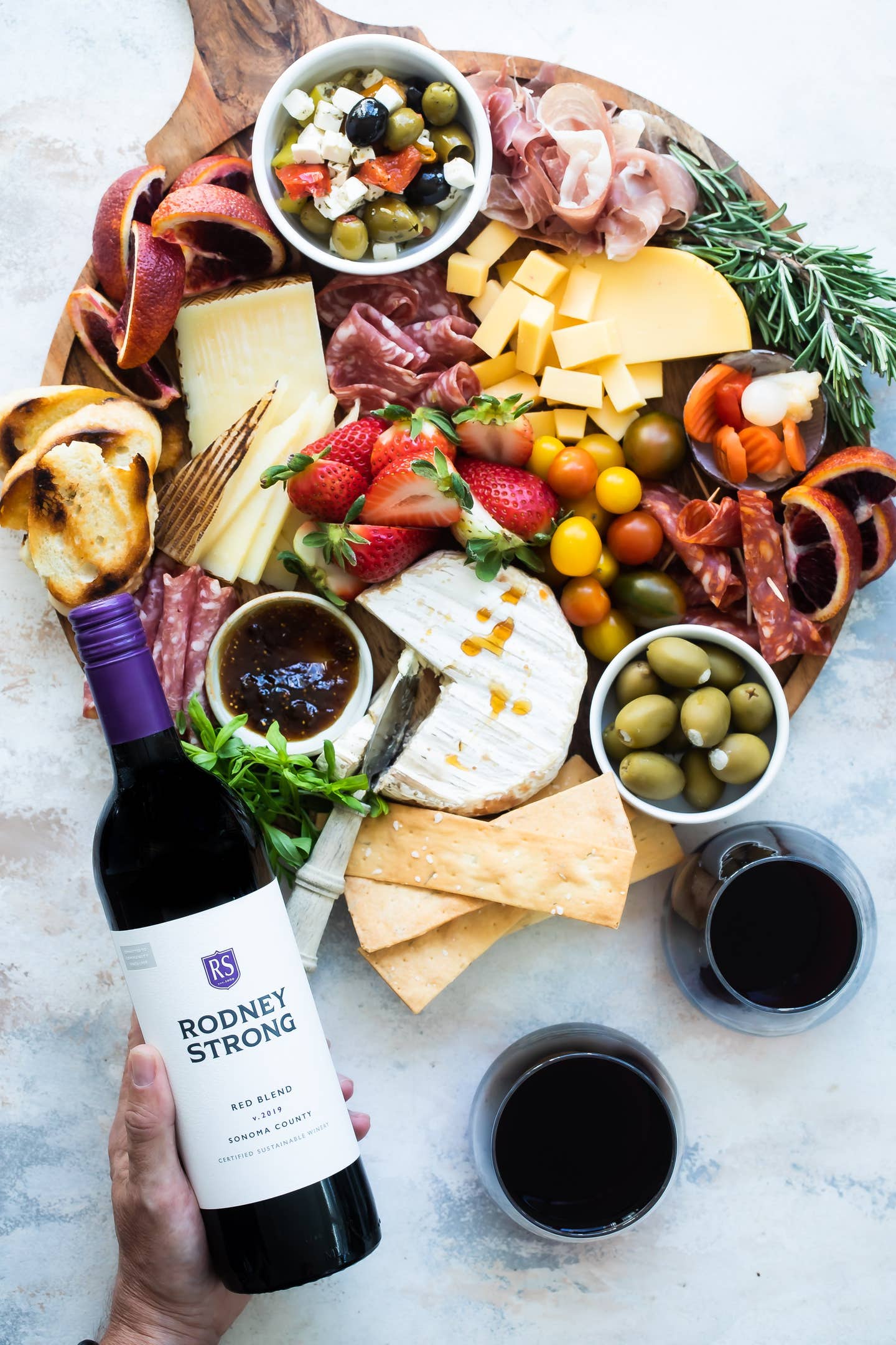 How to Build the Perfect Charcuterie Board, Rodney Strong Wine Estates Shows Us How