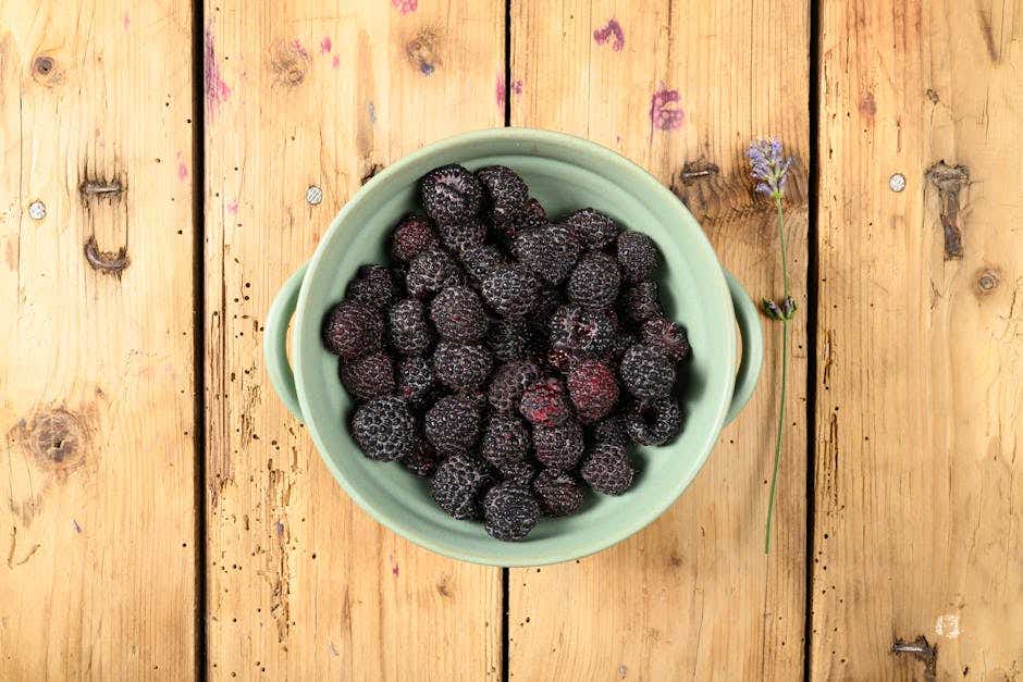 black raspberries season