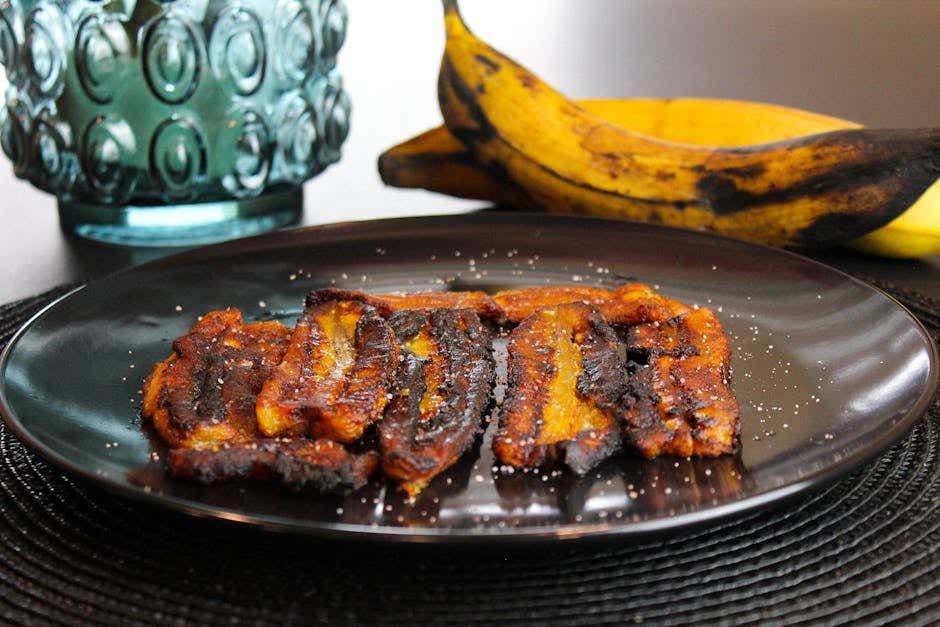 how to cook plantains in a pan