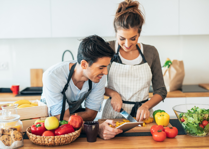 Why Vinyl Records And Home Cooking Make The Perfect Pairing For A Cozy Night In